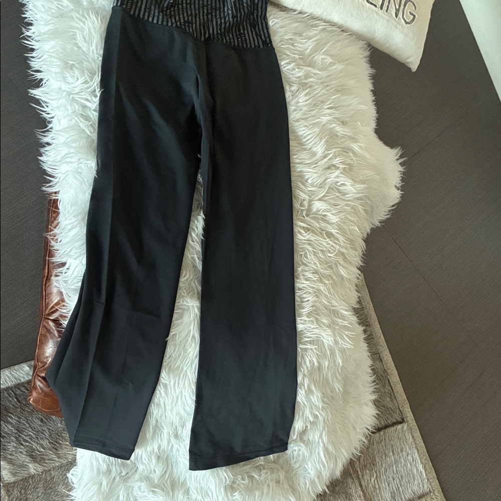 Lululemon Athletica Black Patterned Leggings